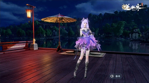 《逆水寒手游》限定武器外觀靈音甜魘一覽