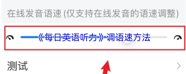《每日英語聽力》調語速方法