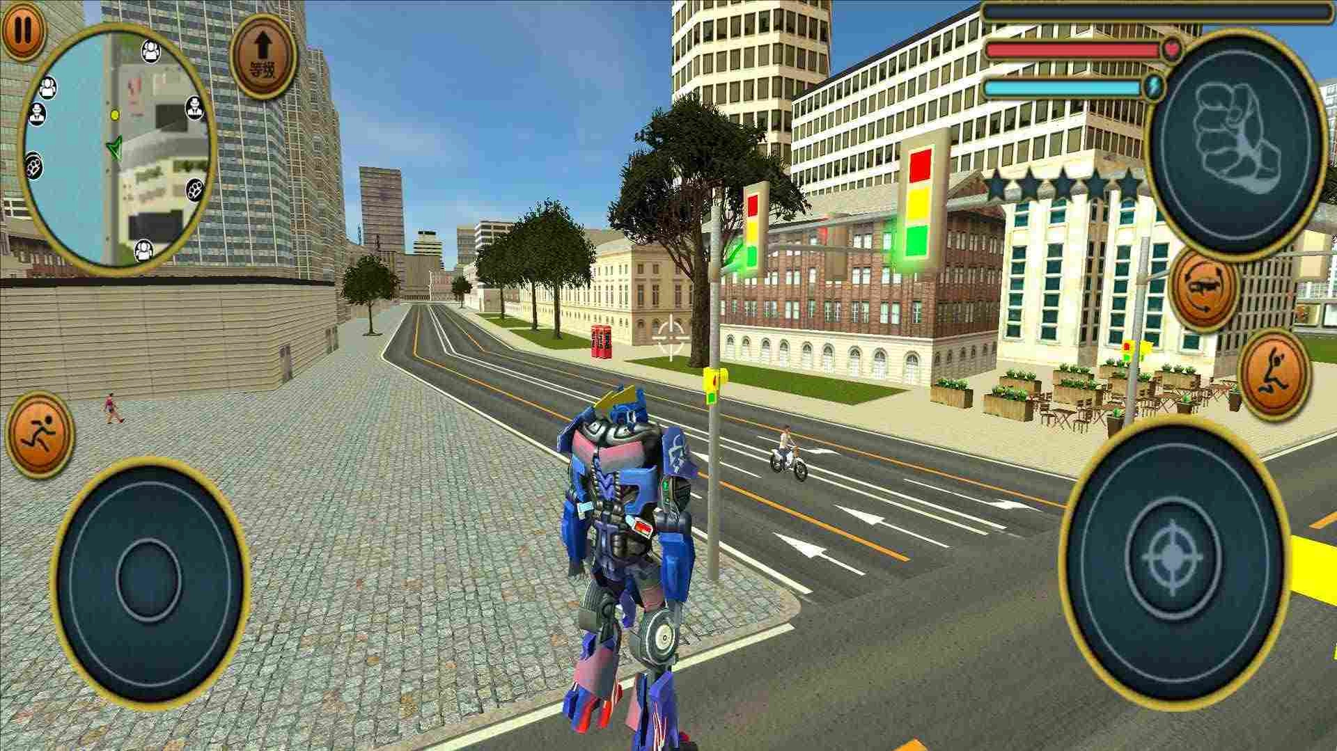 超级跑车机器人截图0