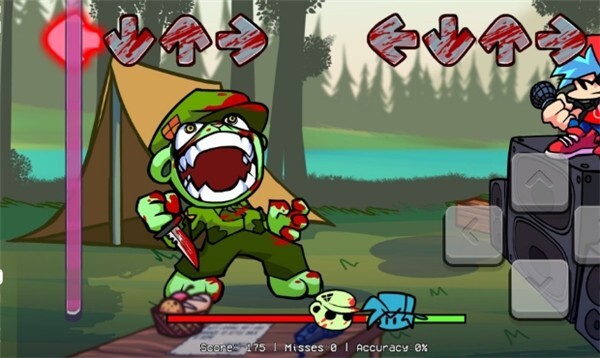 FNFVS残忍熊正式版图4