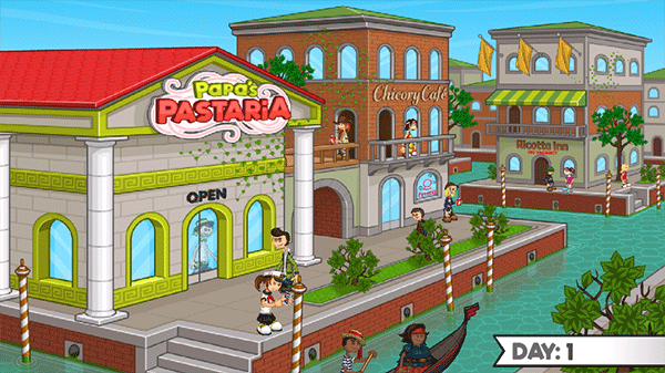 老爹意大利面店游戲