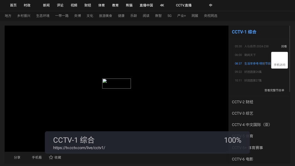 WebView电视截图1