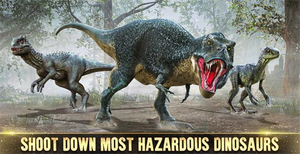 恐龙猎人游戏 Dino Hunter Hunting Games 3D图2