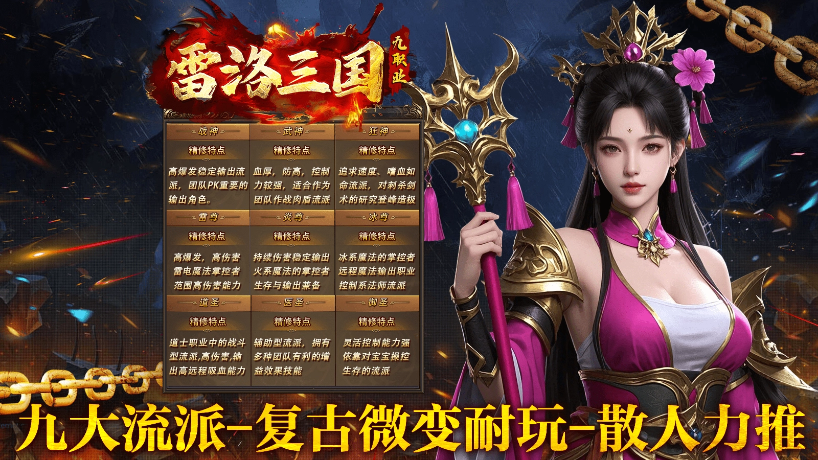 雷洛三国九职业图1