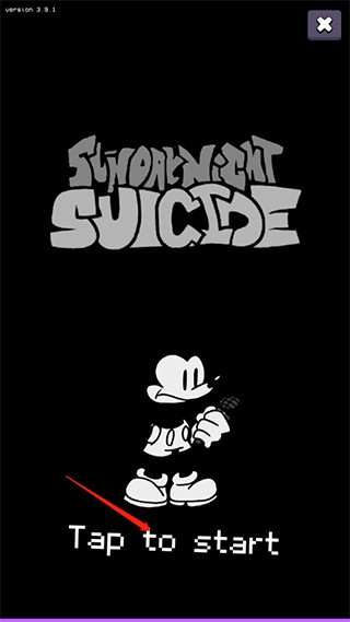 周五夜放克米老鼠黑白色模组4