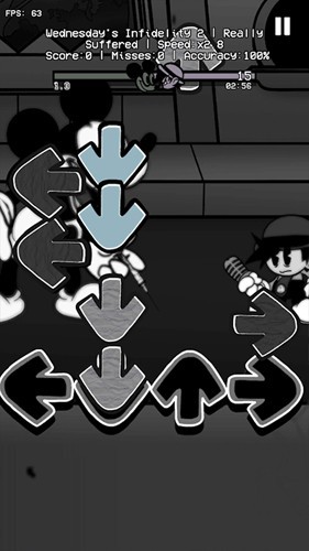 周五夜放克米老鼠黑白色模组2