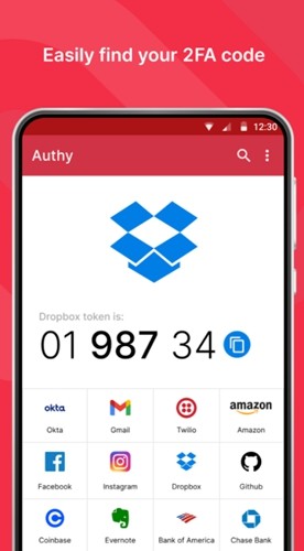 authy验证器中文版图2