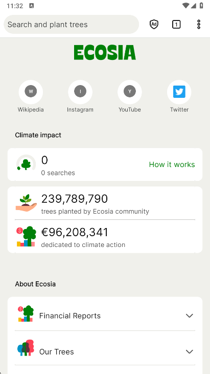 ecosia搜索引擎中文版