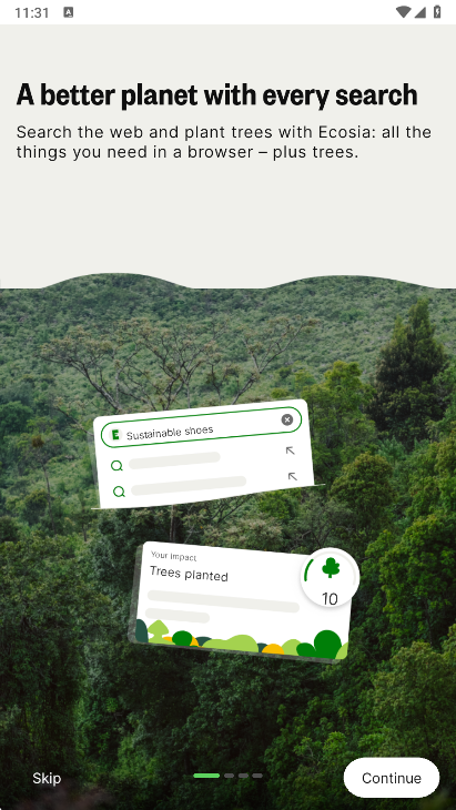 ecosia搜索引擎中文版