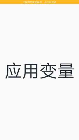 应用变量(AppEnv) 