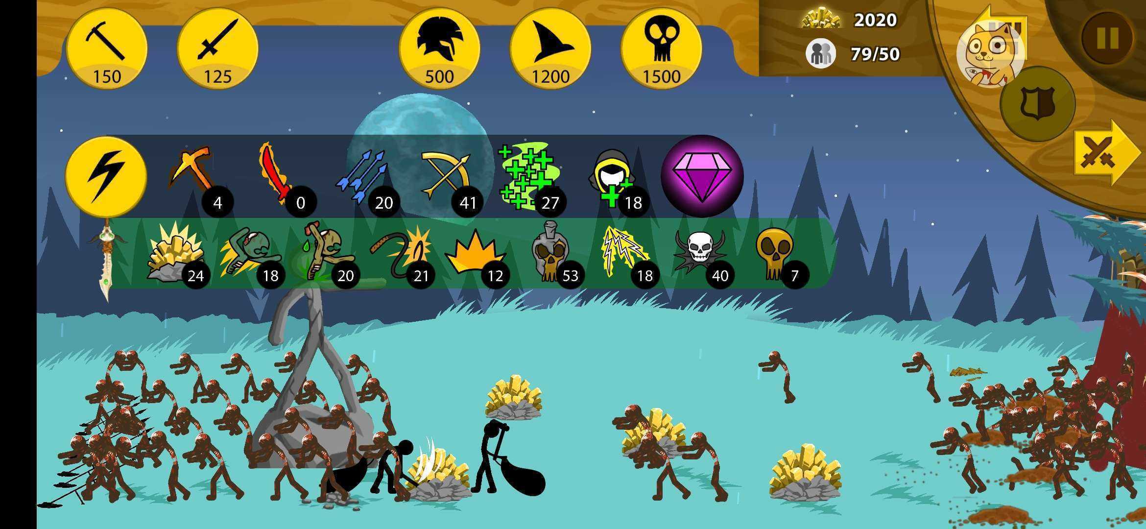 火柴人战争遗产菜单MOD 图4