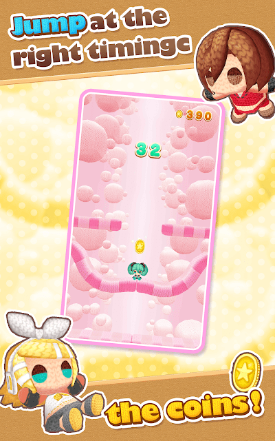 初音未来编织玩偶jumpMiku Jump图1