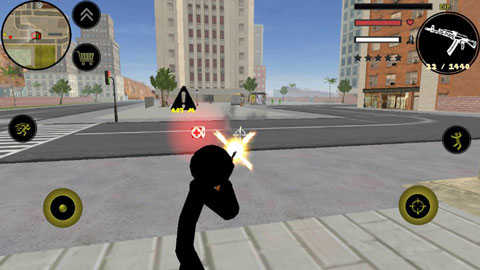 火柴人绳索英雄正版图4