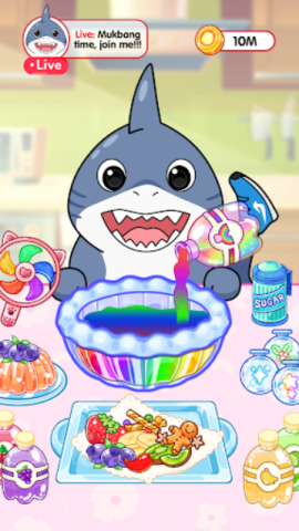 卡普奇娜吃播秀