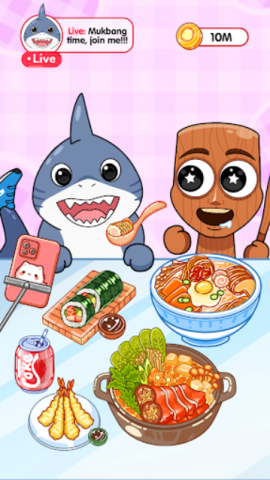 卡普奇娜吃播秀