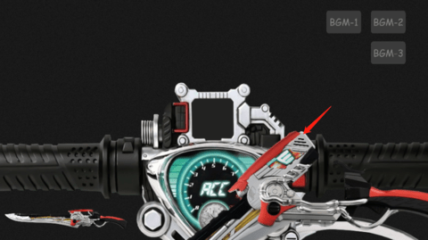 SWF假面骑士w变身模拟器图2