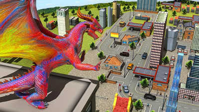 野生飞龙攻击模拟3