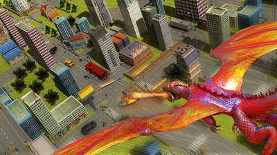 野生飞龙攻击模拟4