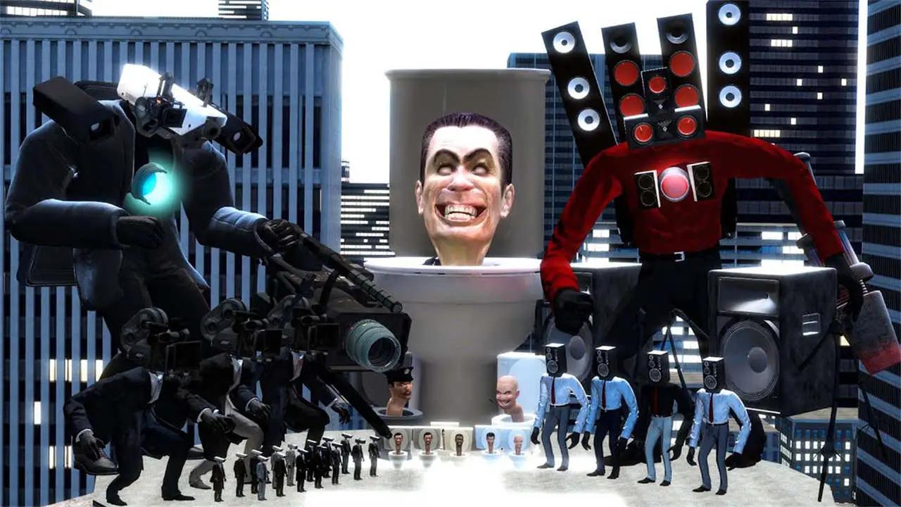 馬桶人大亂斗游戲