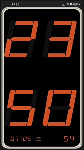 橙子时钟截图1