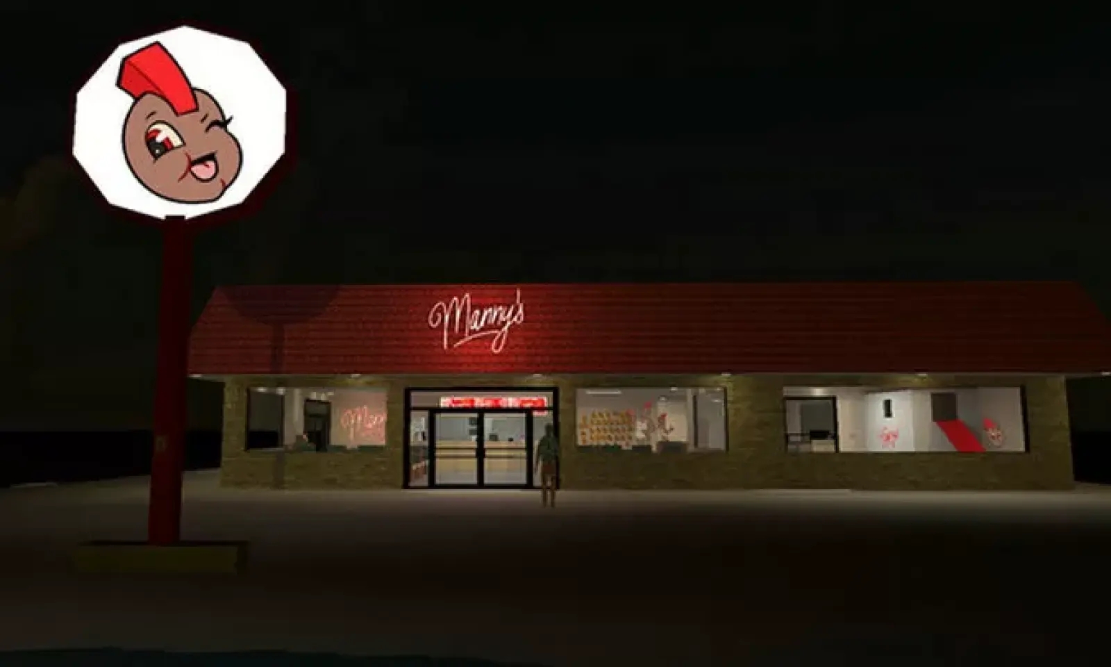 曼尼漢堡店手機版