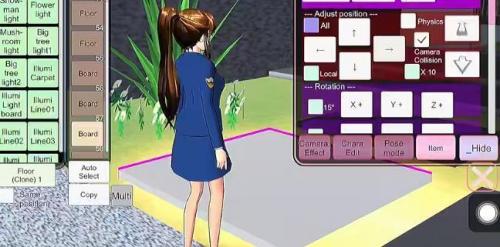 2022樱花校园模拟器敞篷车图2