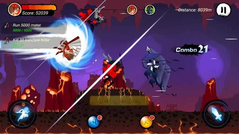 忍者跑杀Ninja Run Kill截图1