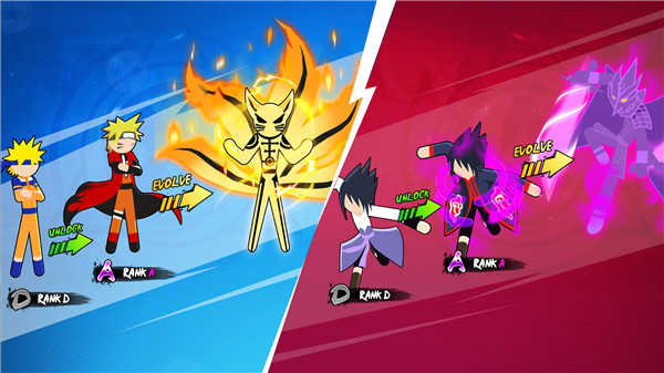 火柴人忍者大战最新版图1