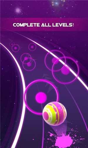 跳舞霓虹球匆匆道(Dancing Neon Ball Rush Road)图3