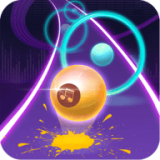 跳舞霓虹球匆匆道(Dancing Neon Ball Rush Road)
