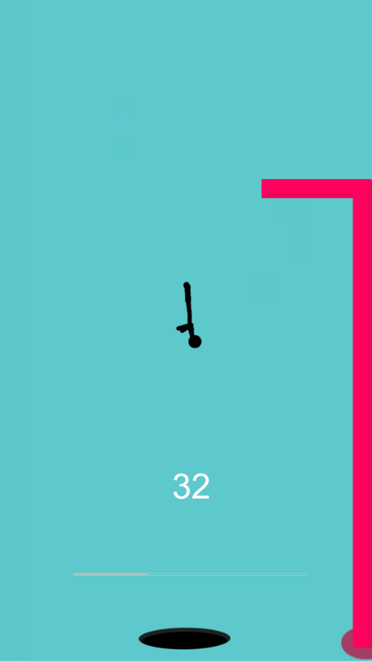 火柴人翻轉(zhuǎn)進(jìn)洞