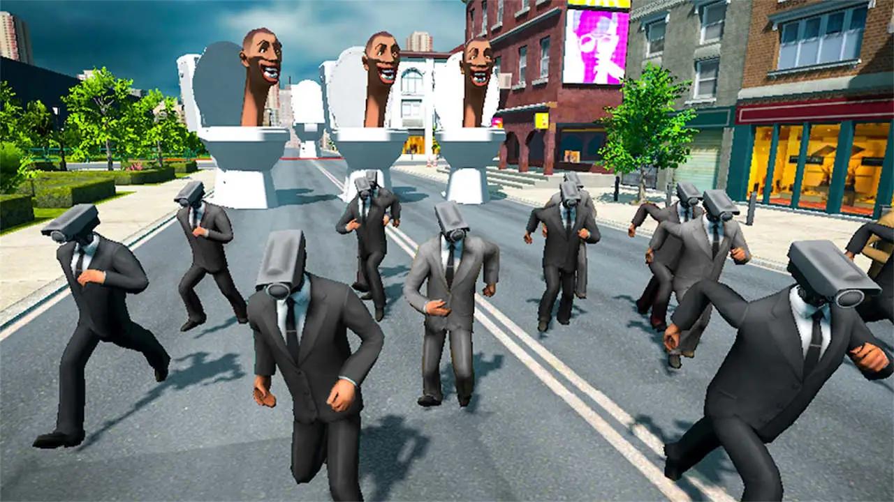 馬桶人大亂斗游戲