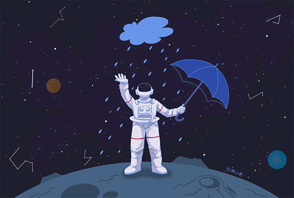 抖音太空人动态壁纸 