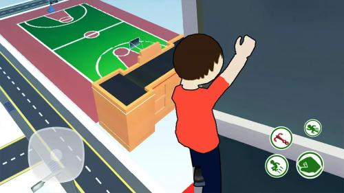 猛男捡树枝截图2