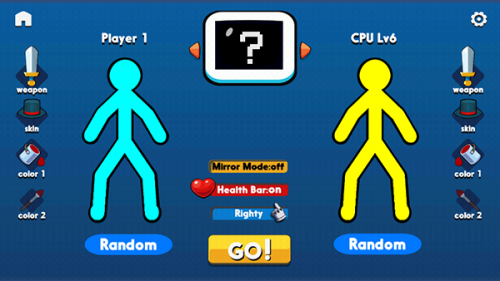 至尊决斗火柴人功能菜单图2