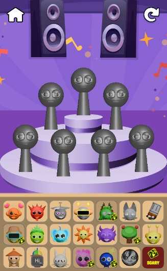 节奏盒子Sprunki恐怖3D