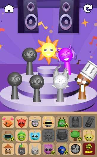 节奏盒子Sprunki恐怖3D