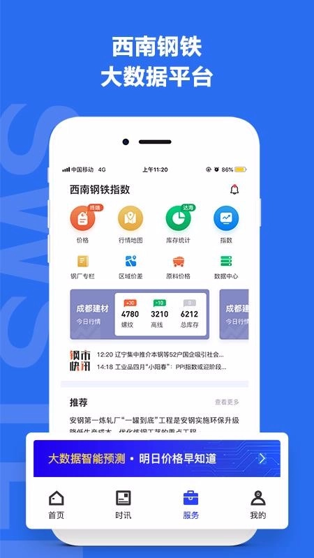 西南钢铁指数图2