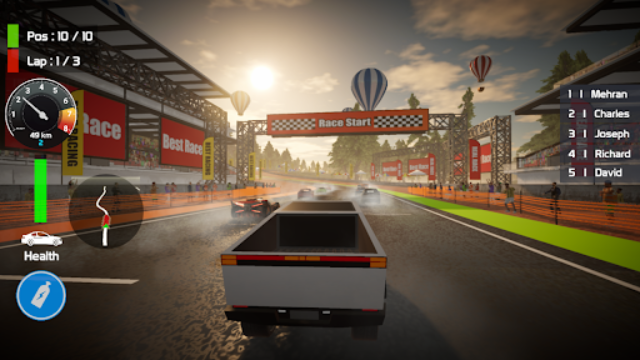 真实赛车模拟器游戏