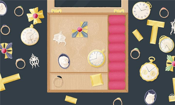 往左一点橱柜与抽屉