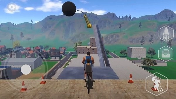 爸爸送儿子去学校