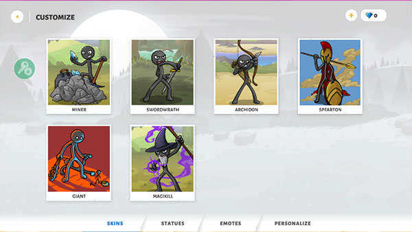 火柴人戰(zhàn)爭(zhēng)遺產(chǎn)3無(wú)限寶石版