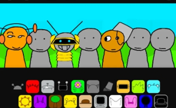 节奏盒子sprunki涂鸦版图3