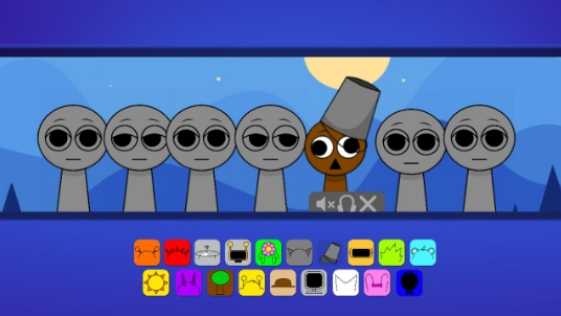 节奏合作Sprunki冷酷打击-1