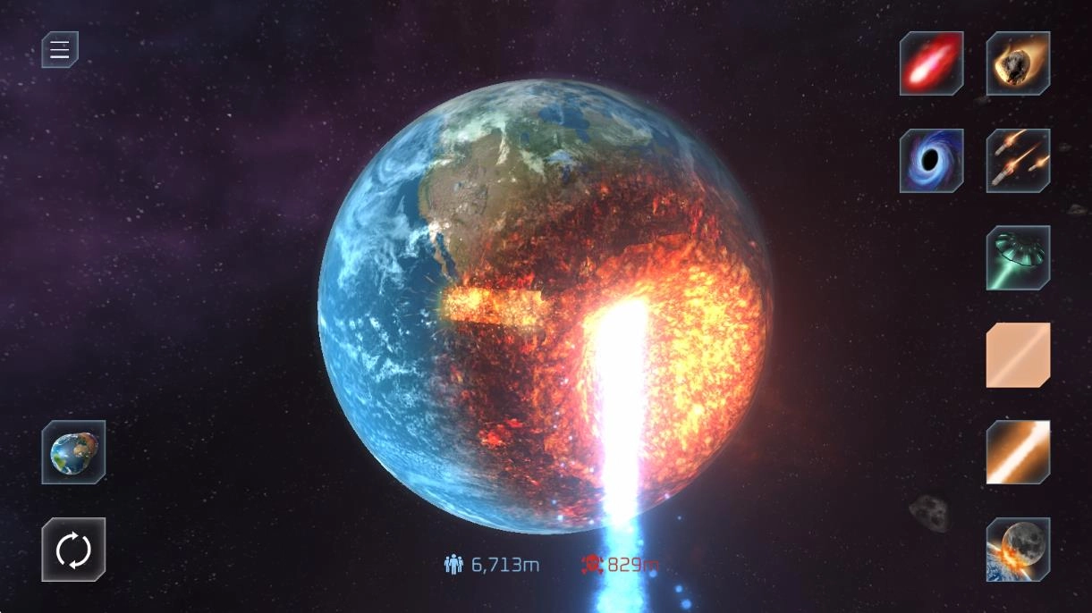 行星粉碎模拟(3)