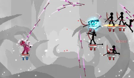 像素弓箭手战斗