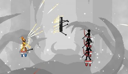 像素弓箭手战斗