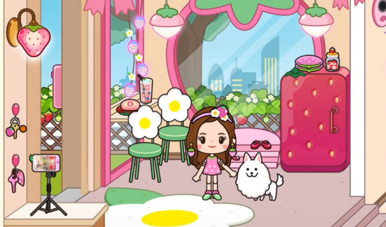 米加小镇世界草莓公寓图2