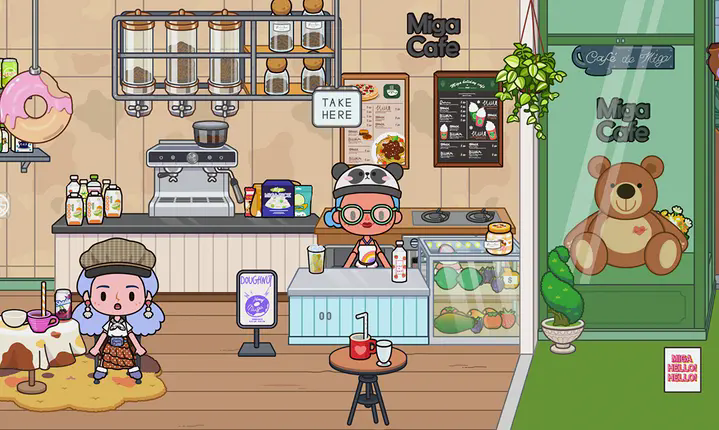 米加小镇世界美甲店无广告版截图2