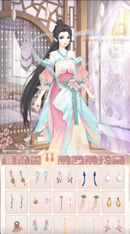 宫廷古风换装少女图2